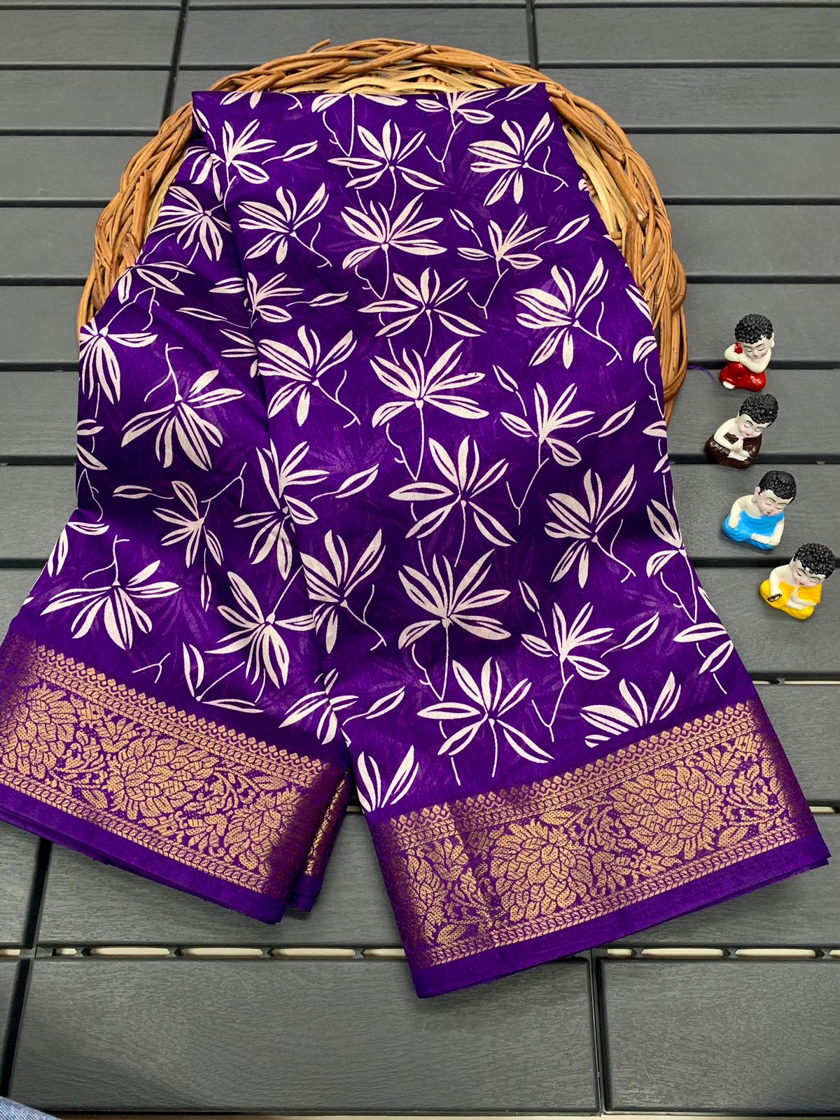 Beautiful Designer Dola Silk Saree