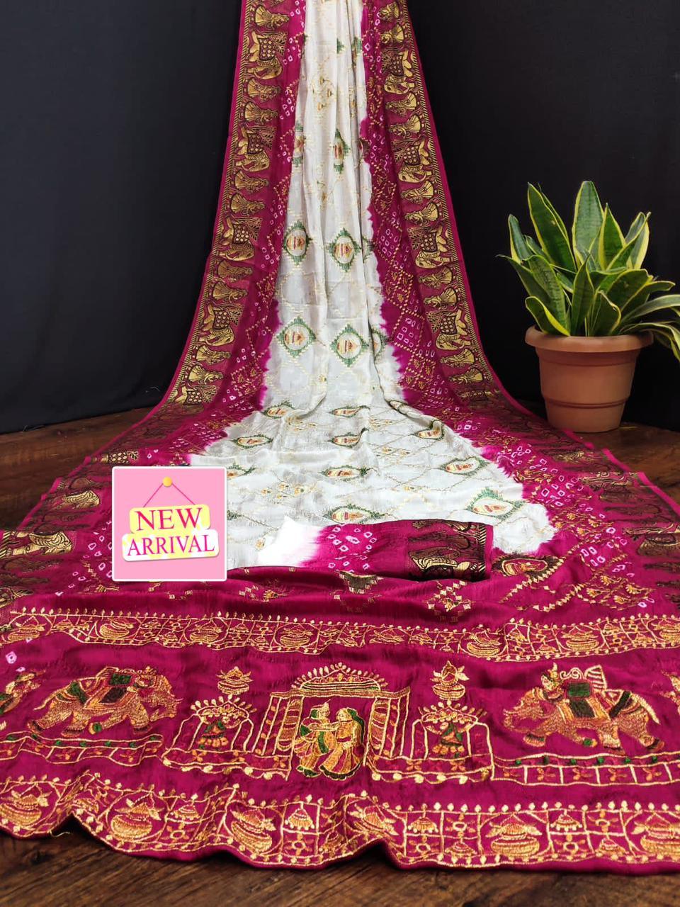 Bandhani Saree