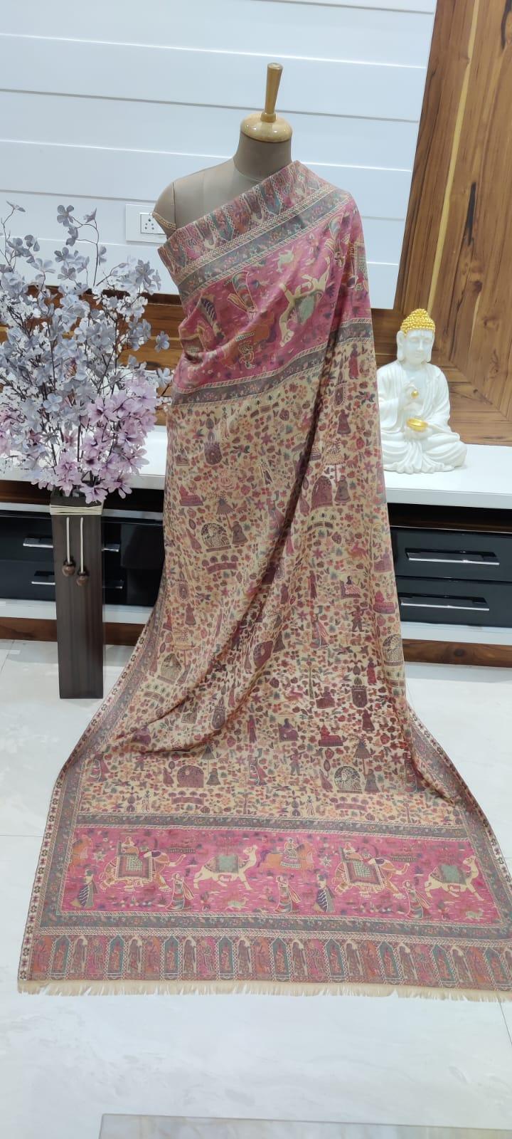 Winter Special Pashmina Wool Kashmiri Kani Men&
