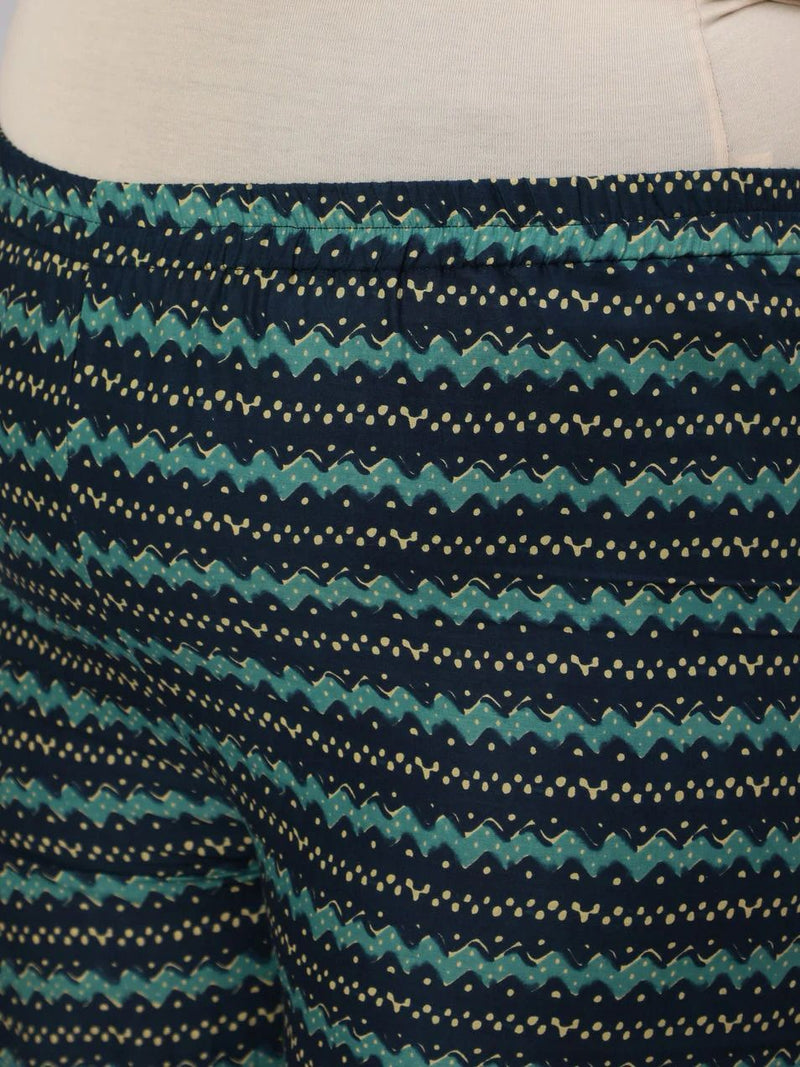 Beautiful Designer Plus Size Jaipuri Kurta Palazzo Dupatta Set