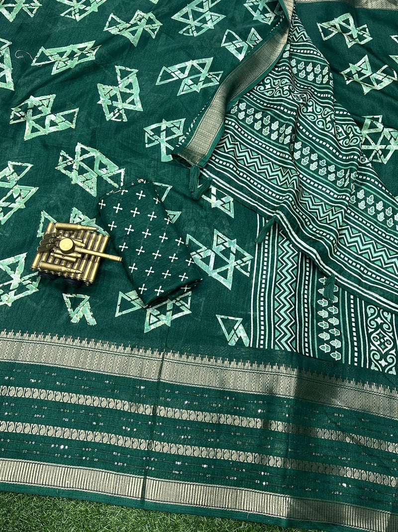 Beautiful Designer Komal Kalamkari Print Saree