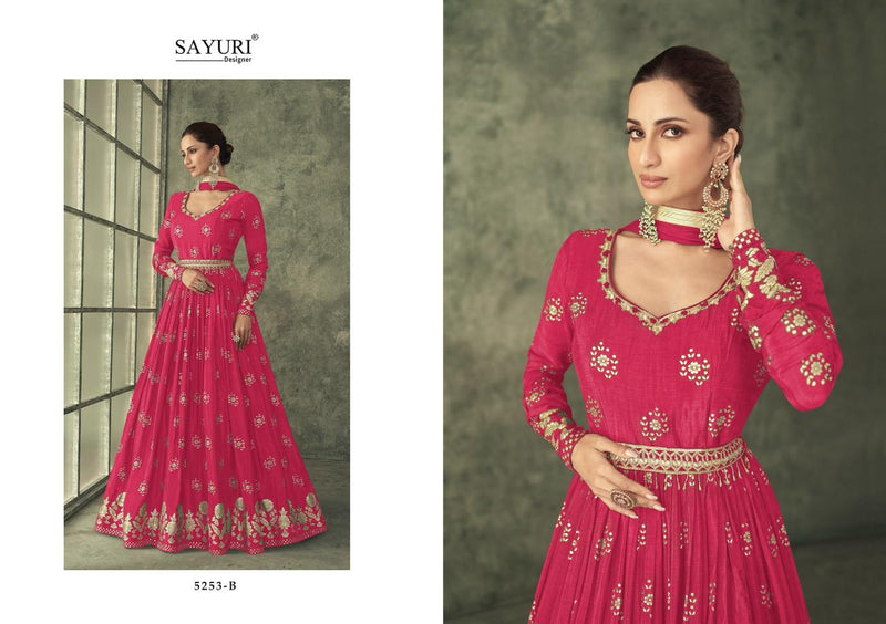 Sayuri Designer Shine Gold Readymade Gowns (2799x03)