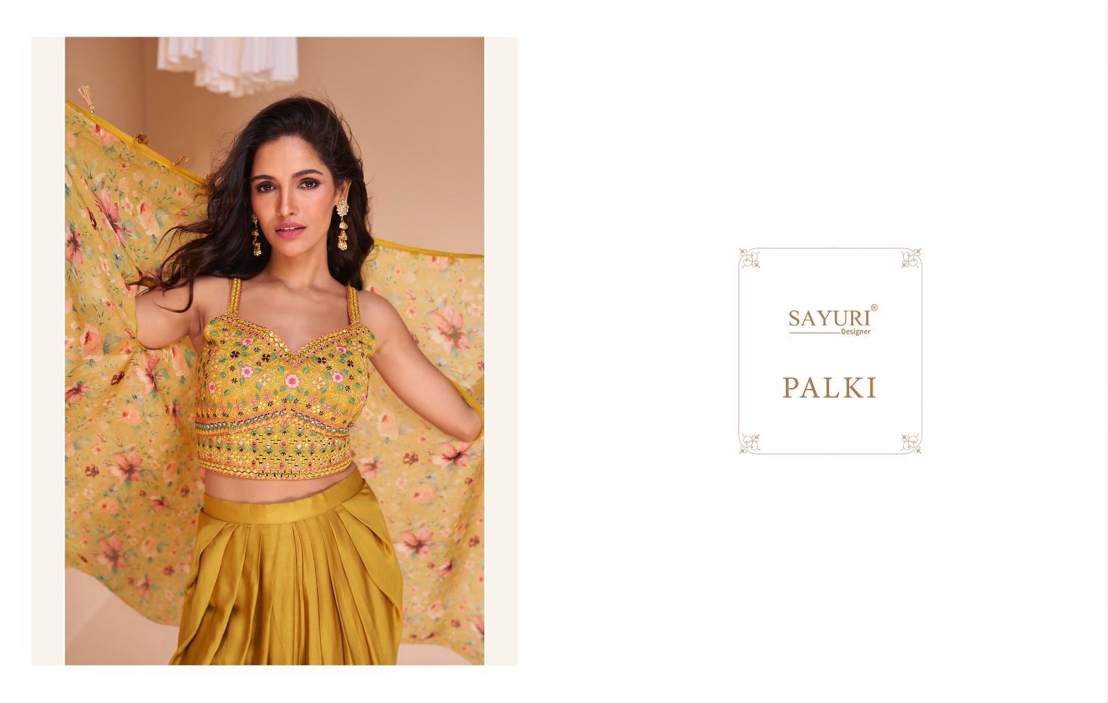 Sayuri Designer Palki Satin Silk Western Wear (1999x05)