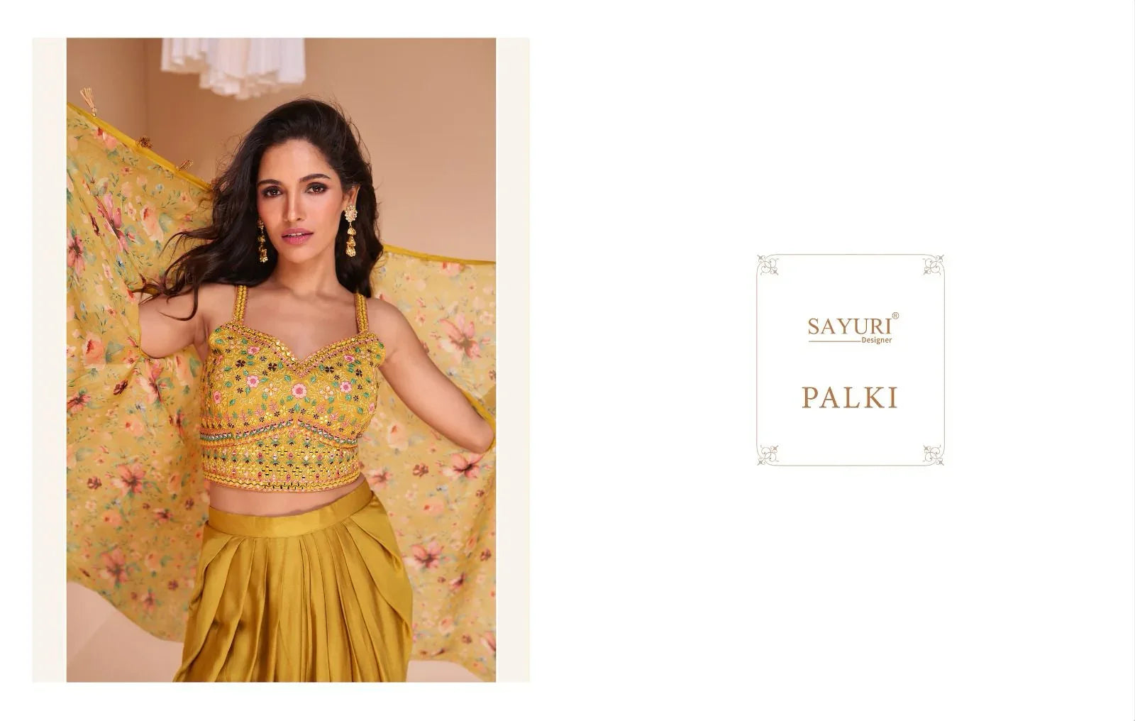 Sayuri Designer Palki Satin Silk Western Wear (1999x05)