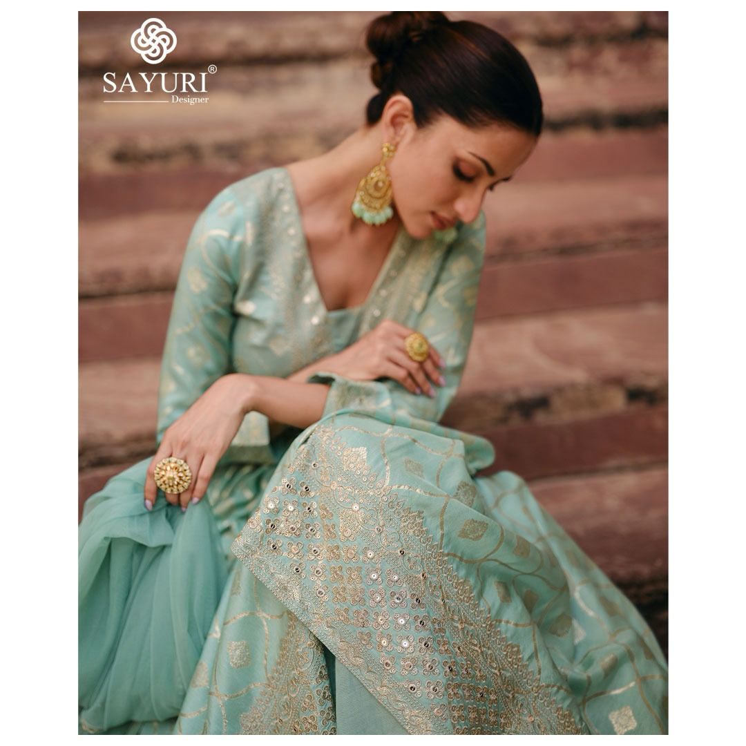 Sayuri Apsara Viscose Designer Gown With Dupatta Collection (2899x03)