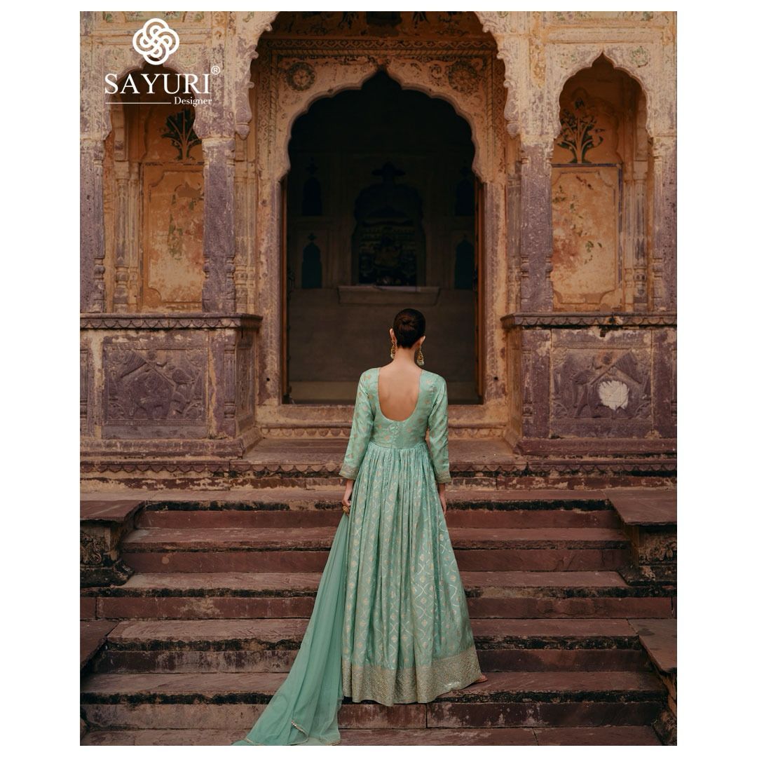Sayuri Apsara Viscose Designer Gown With Dupatta Collection (2899x03)