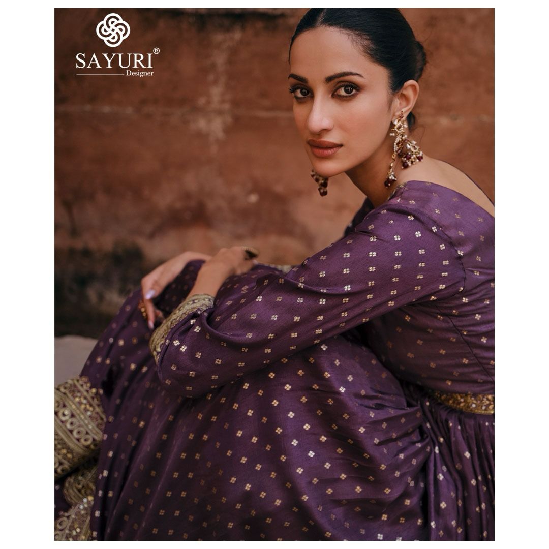 Sayuri Apsara Viscose Designer Gown With Dupatta Collection (2899x03)