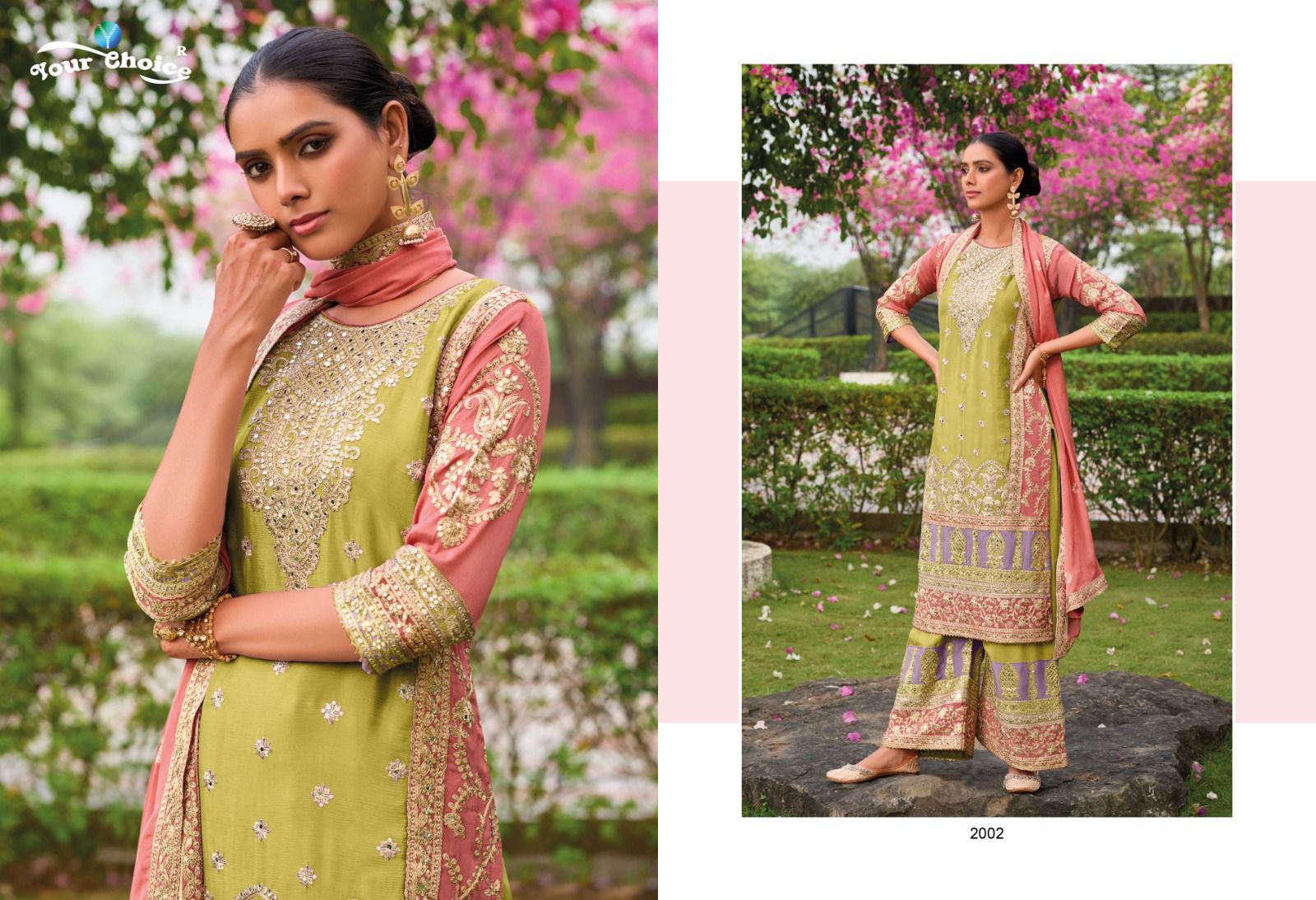 Your Choice Galaxy 2 Chinnon Designer Salwar Suits (2795x02)