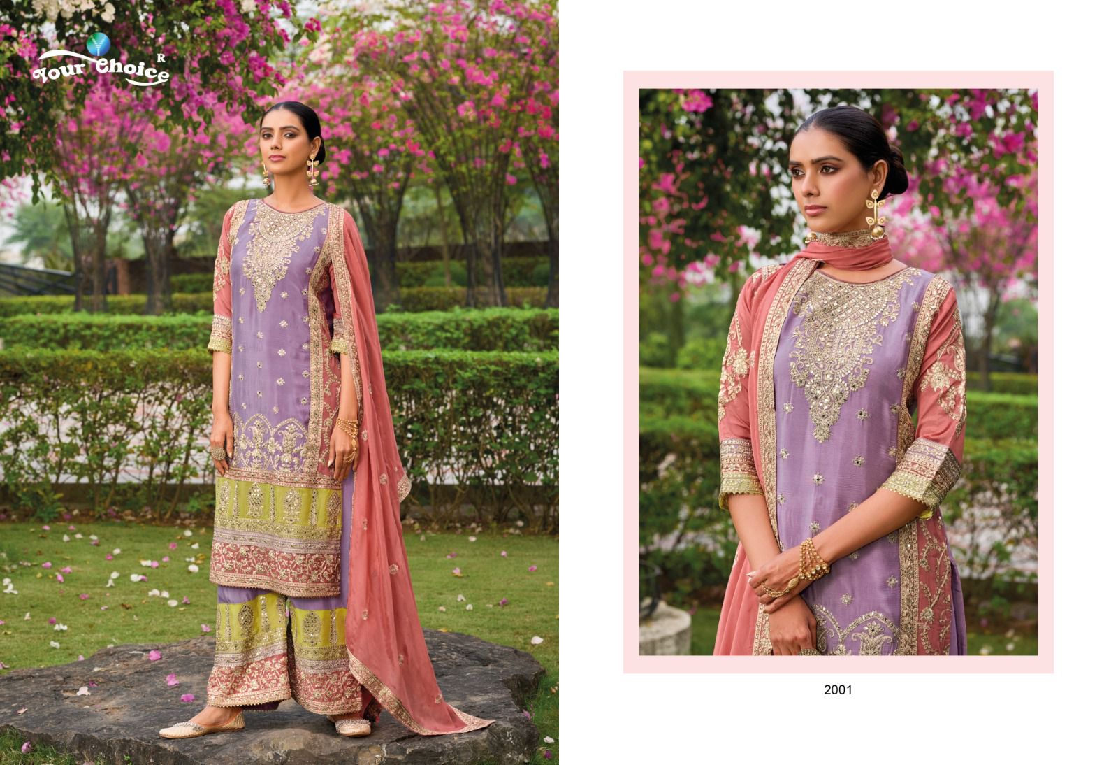 Your Choice Galaxy 2 Chinnon Designer Salwar Suits (2795x02)