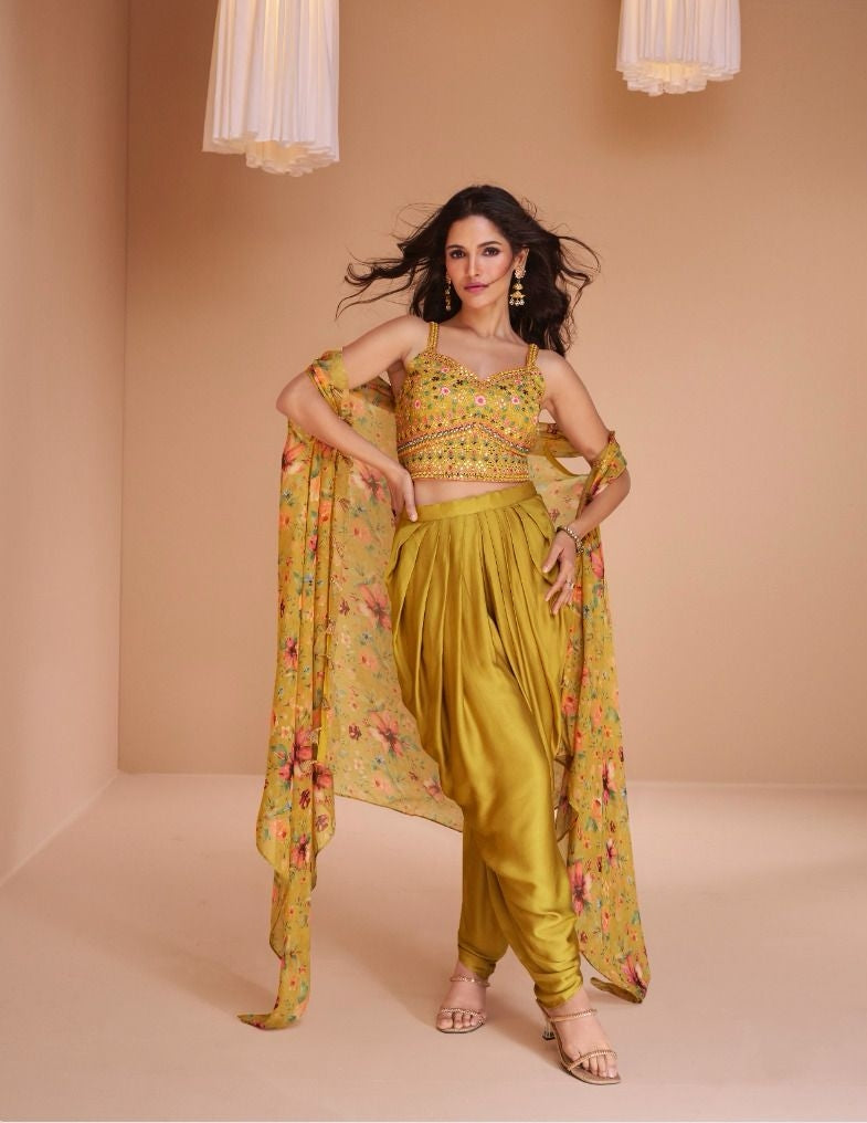 Sayuri Designer Palki Satin Silk Western Wear (1999x05)