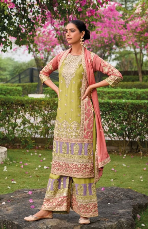 Your Choice Galaxy 2 Chinnon Designer Salwar Suits (2795x02)