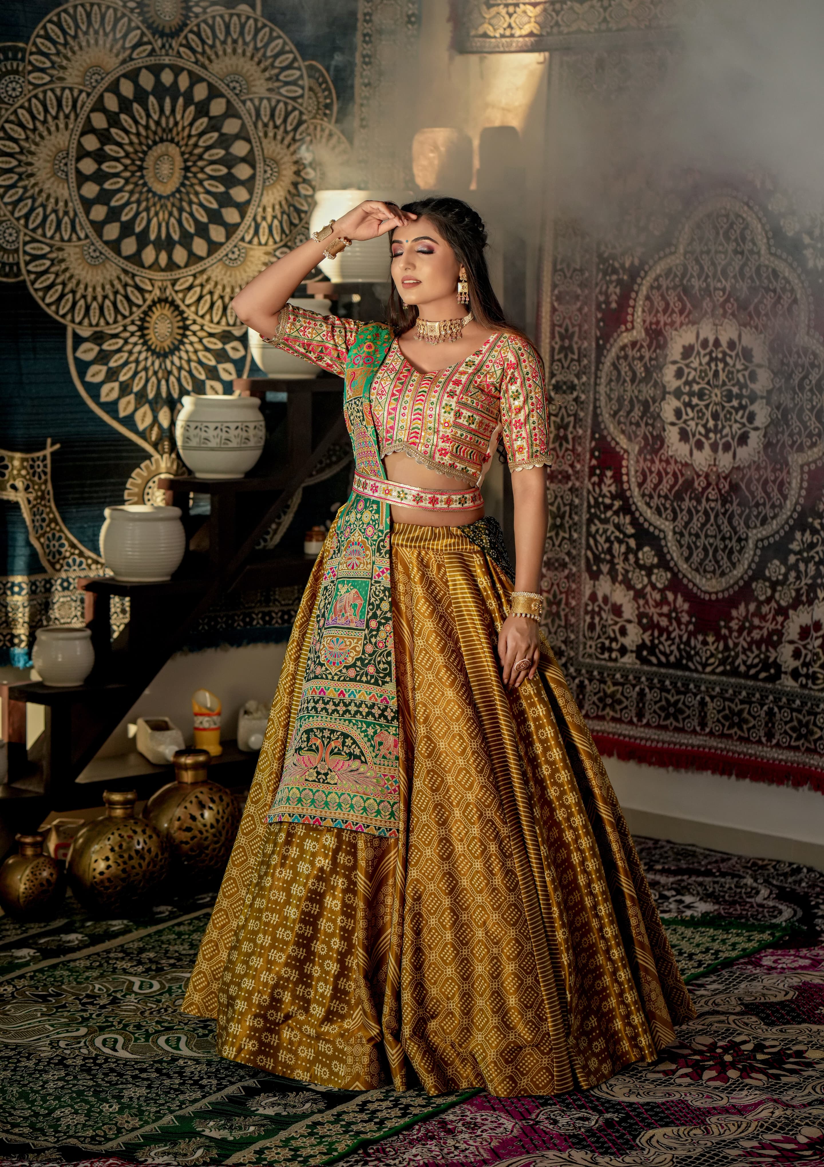 Beautiful Designer Couple Lehenga Choli