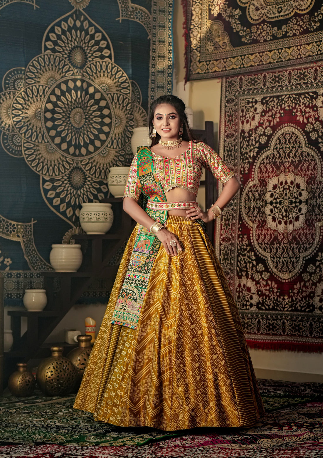 Beautiful Designer Couple Lehenga Choli