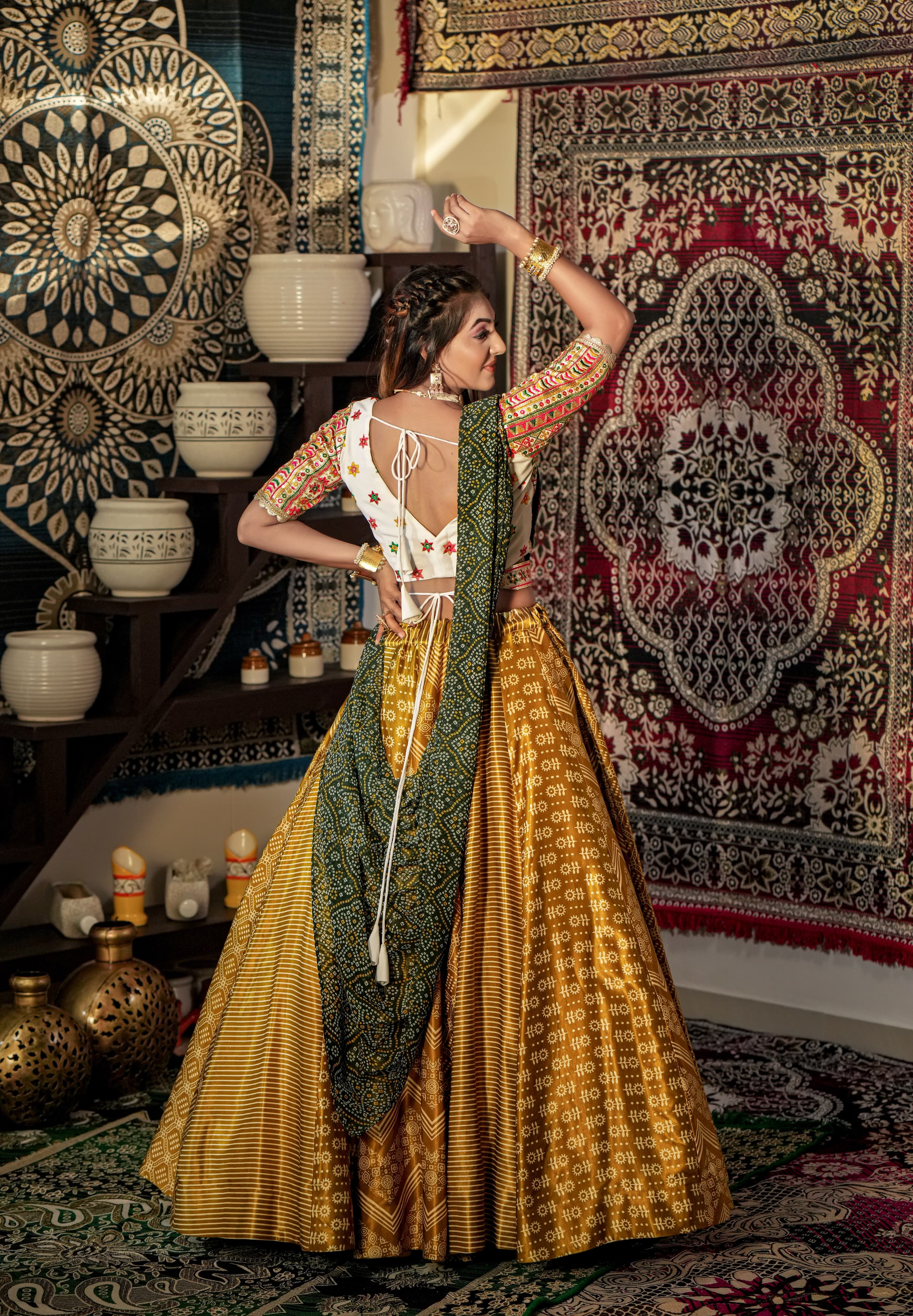 Beautiful Designer Couple Lehenga Choli