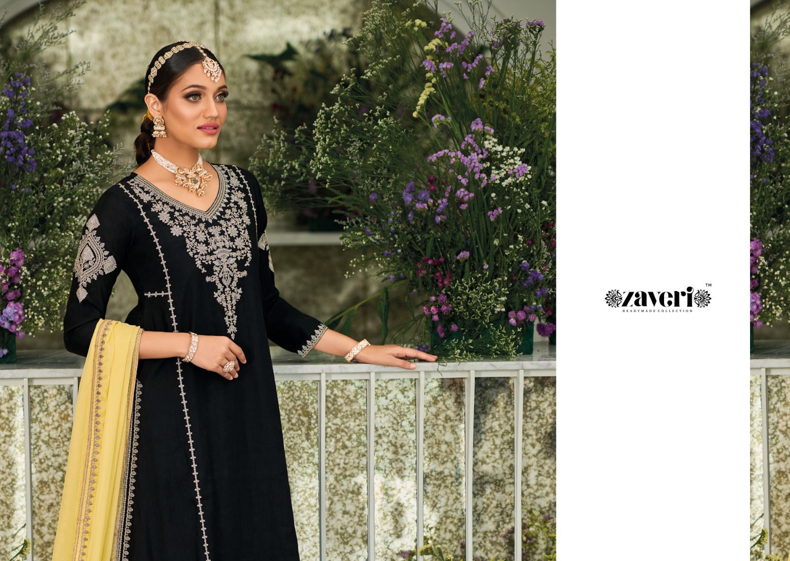 Zaveri Black White Vol-3 1269-1270 Series Pakistani Salwar Kameez (1999x02)