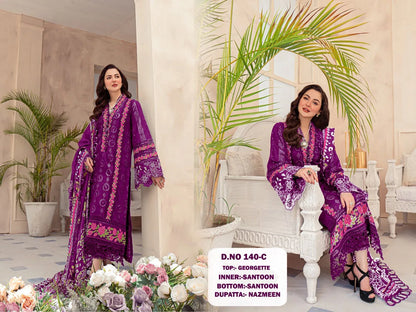 Kf 140 Embroiderd Designer Pakistani Suit (1099x05)