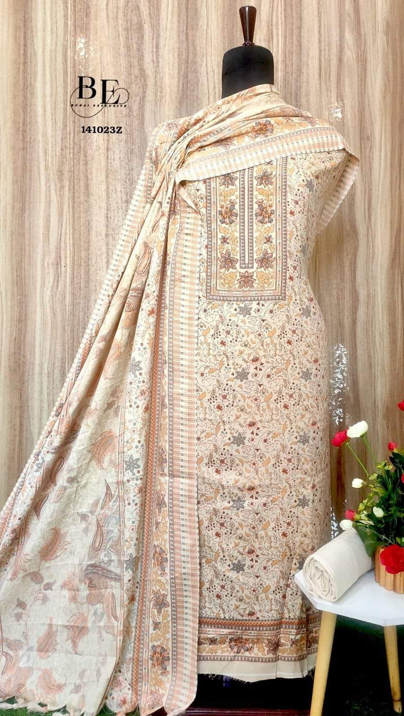 Party Wear Kaani Printed Pashmina Salwar Suits