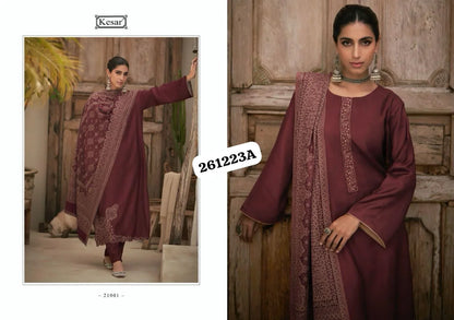 Beautiful Designer Pure Pashmina Salwar Suit
