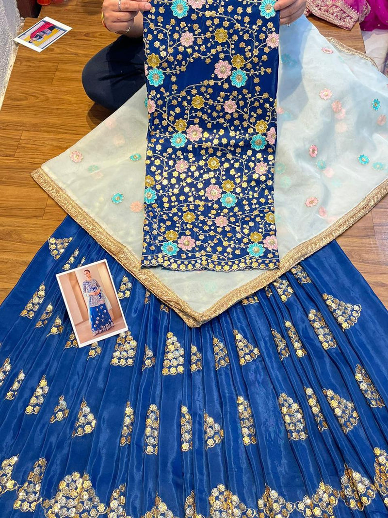 Beautiful Designer Organza Salwar Suit