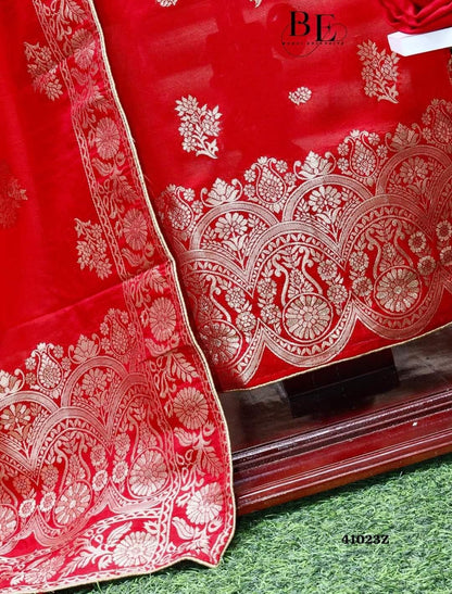 Beautiful Designer Pure Viscose Dola Silk Salwer Suit