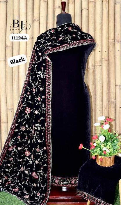 Beautiful Designer Pure Pure Velvet Salwer Suit