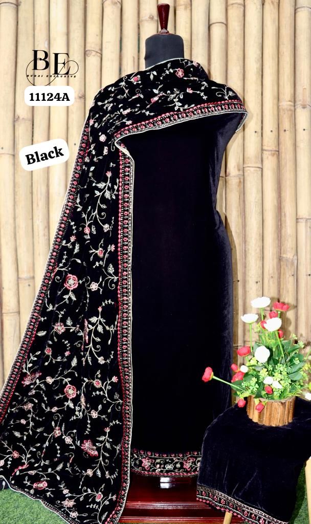 Beautiful Designer Pure Pure Velvet Salwer Suit