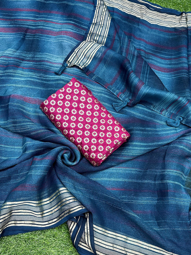 Beautiful Designer Sunaina Pure Chiffon Printed Saree