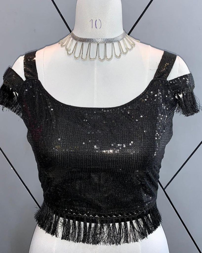 Beautiful Designer Zara Sequence Blouse