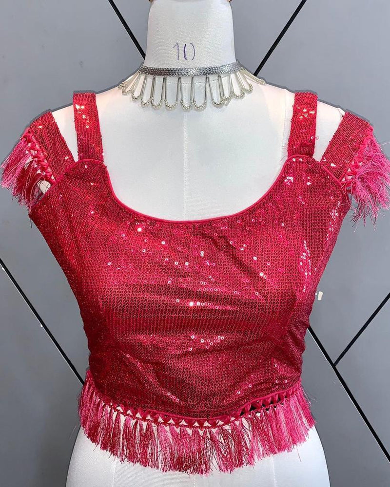 Beautiful Designer Zara Sequence Blouse