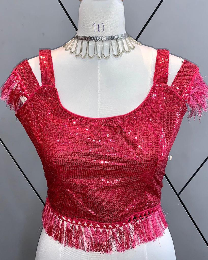 Beautiful Designer Zara Sequence Blouse