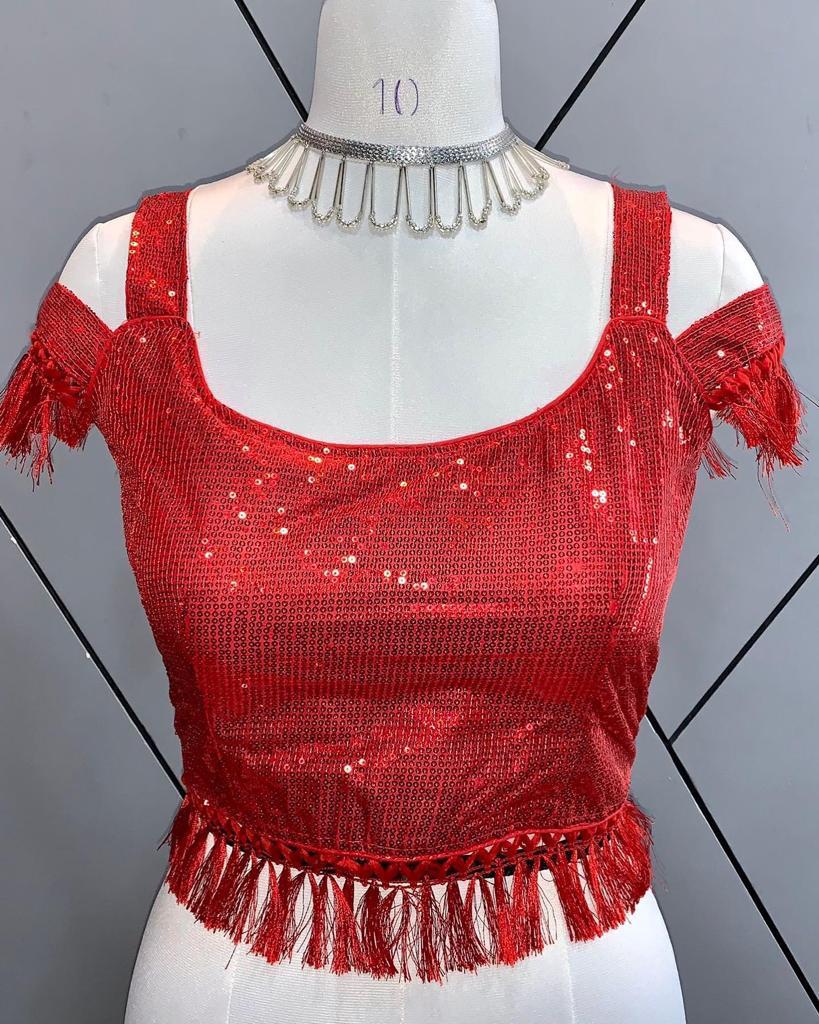 Beautiful Designer Zara Sequence Blouse