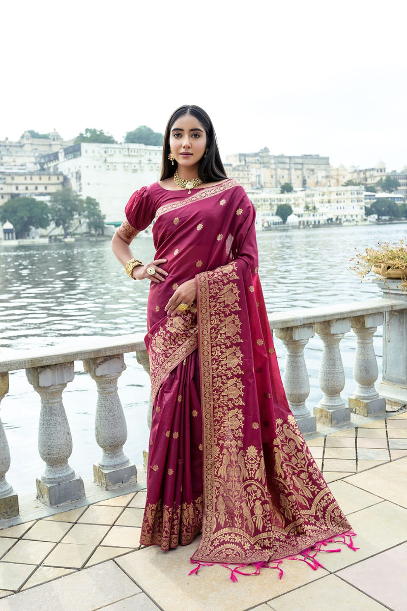 Beautiful Designer Premium Soft Silk Saree