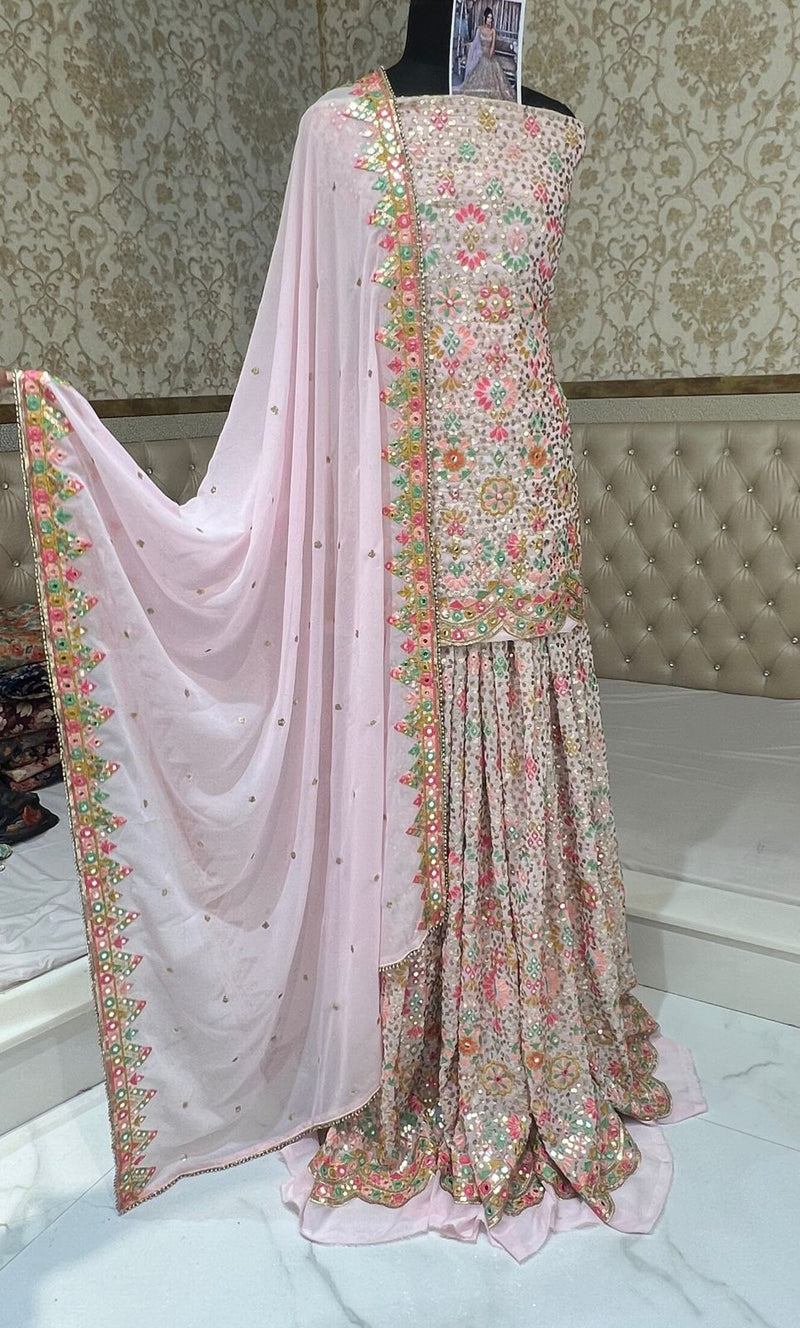 Beautiful Designer Georgette Embroidered Lehenga choli