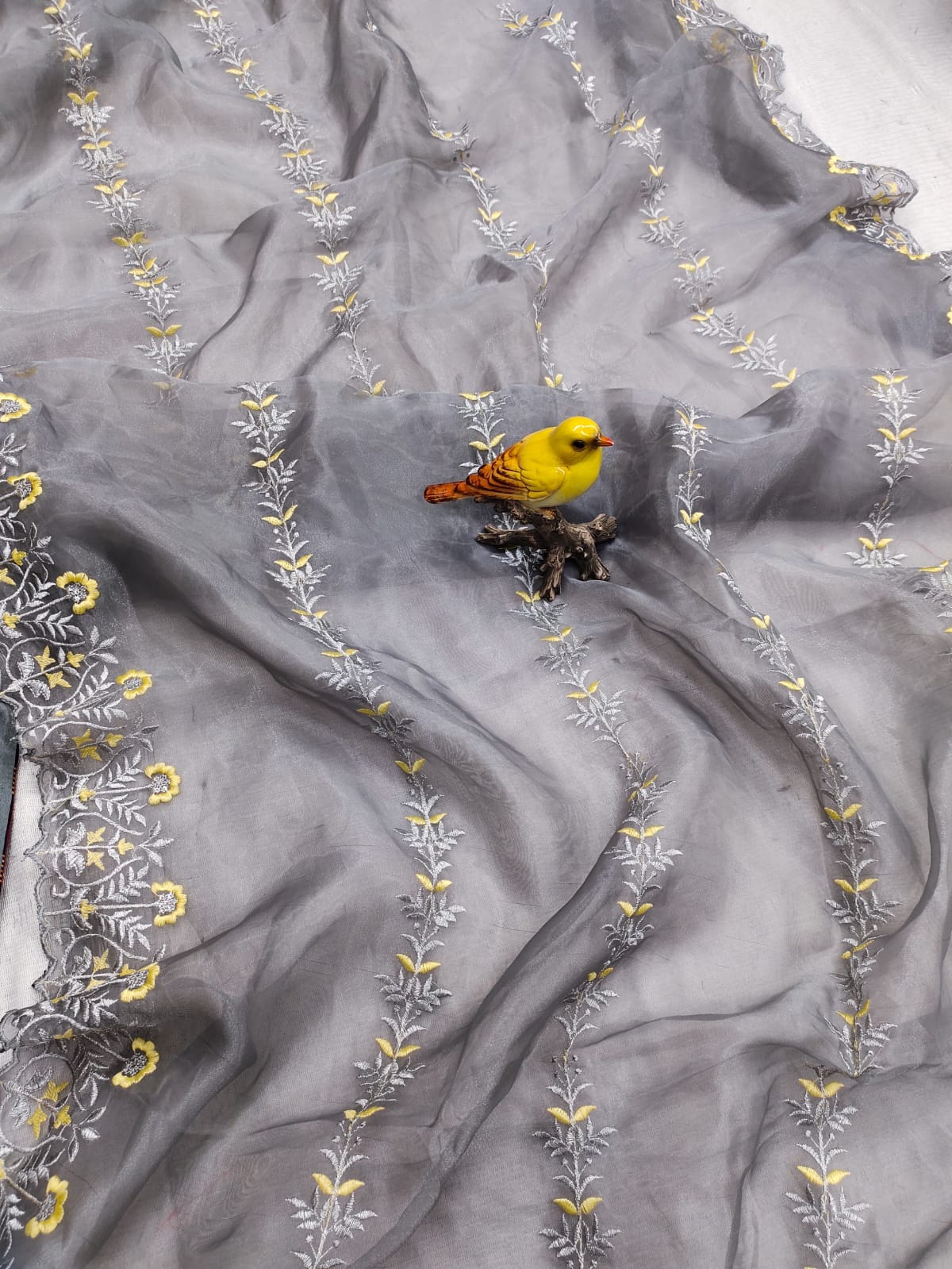 Beautiful Designer Soft Organza Saree