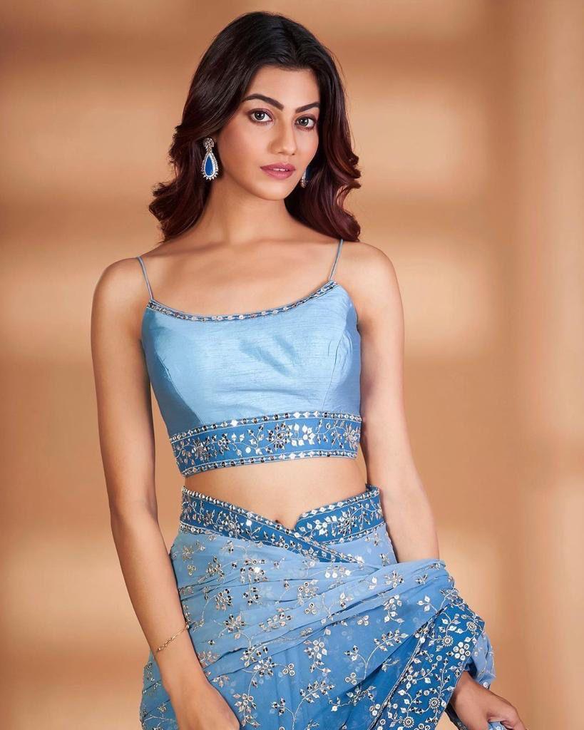 Beautiful Designer Soft Organza Sequence Saree