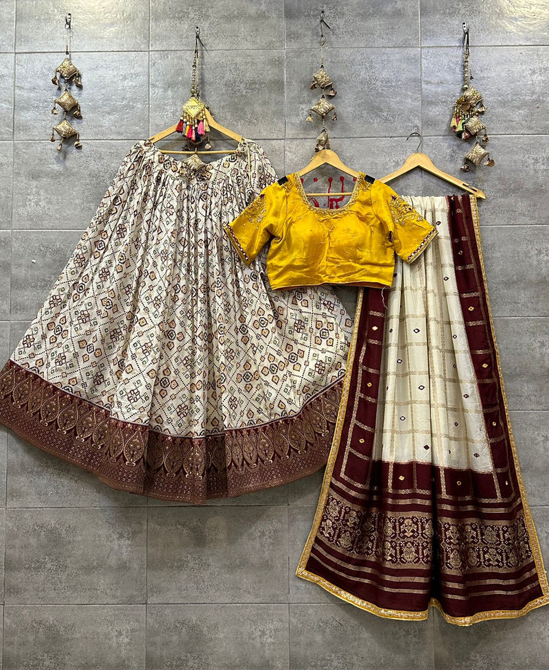Pure Dola Silk Chaniya Choli