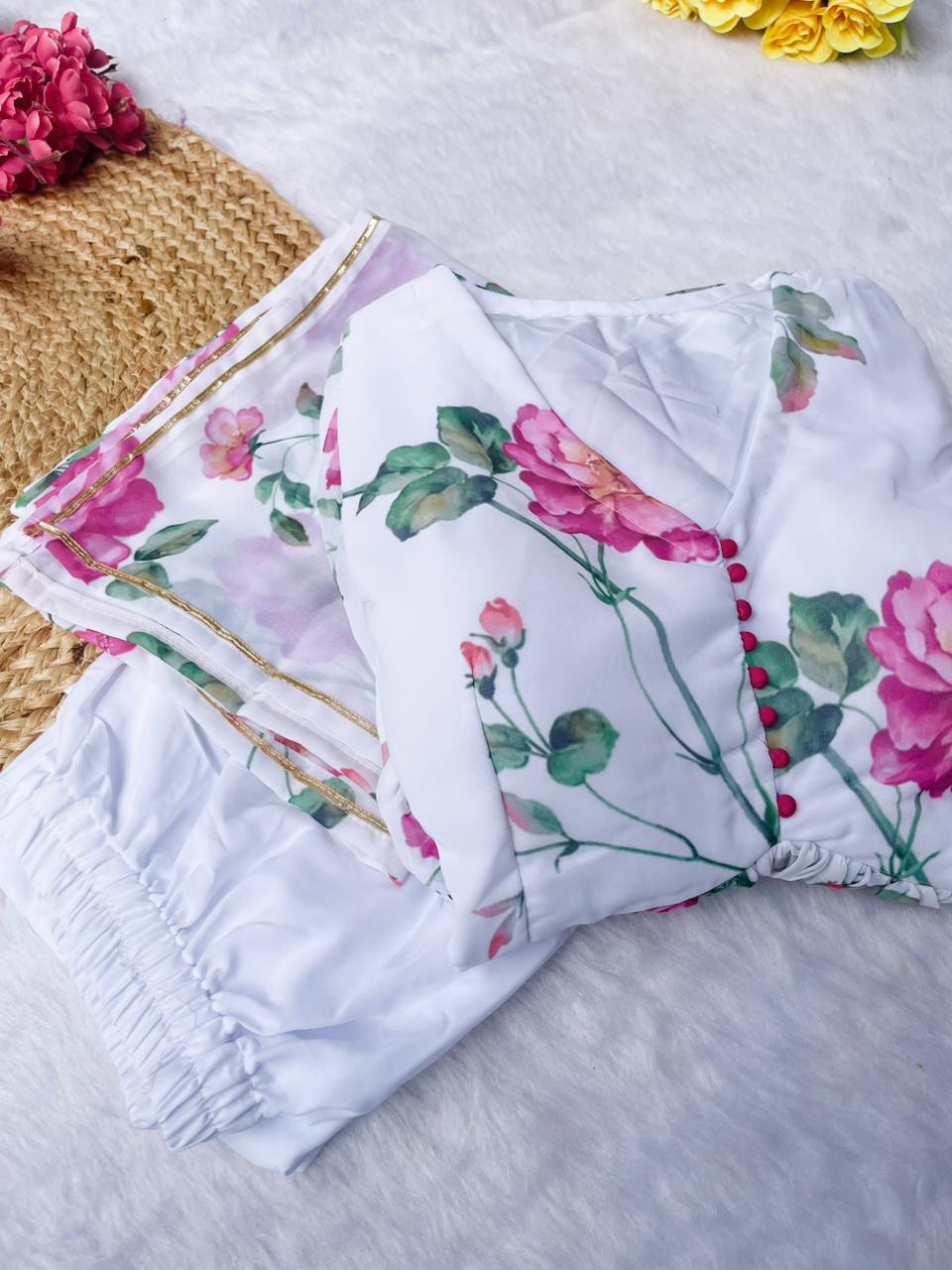 Party Wear Look Organza Taby Silk Gown