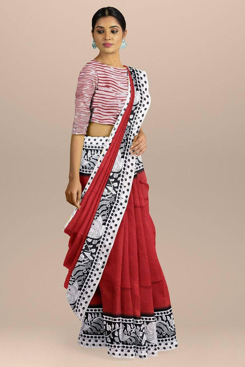 Beautiful Designer Soft Pure Cotton Saree