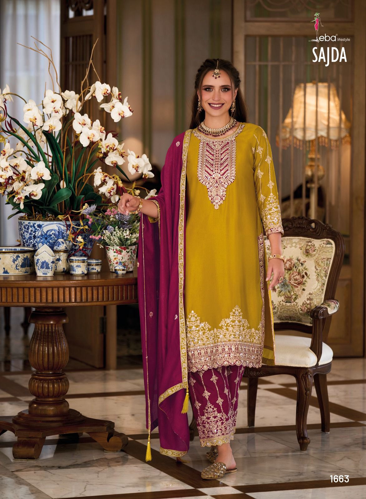 Eba Sajda Wedding Wear Salwar Kameez