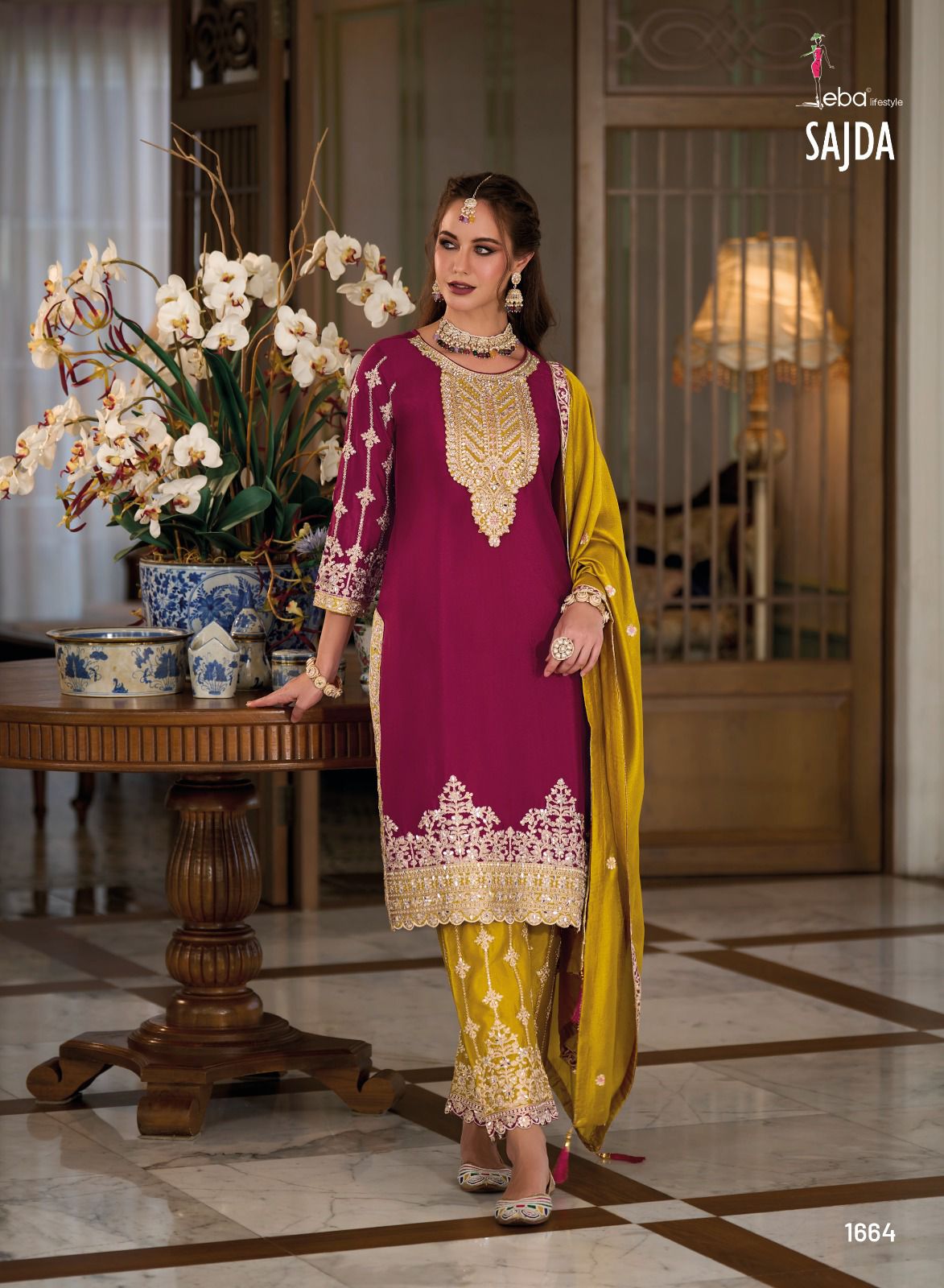 Eba Sajda Wedding Wear Salwar Kameez (2199x02)