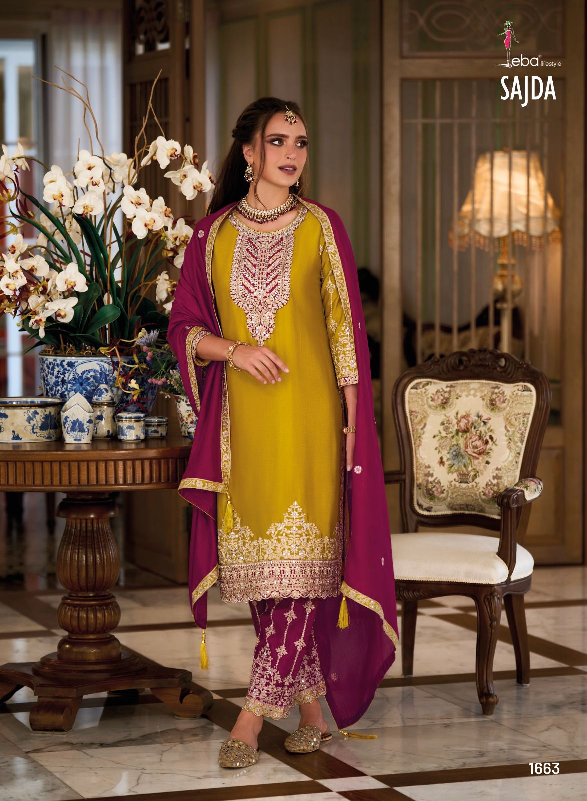 Eba Sajda Wedding Wear Salwar Kameez