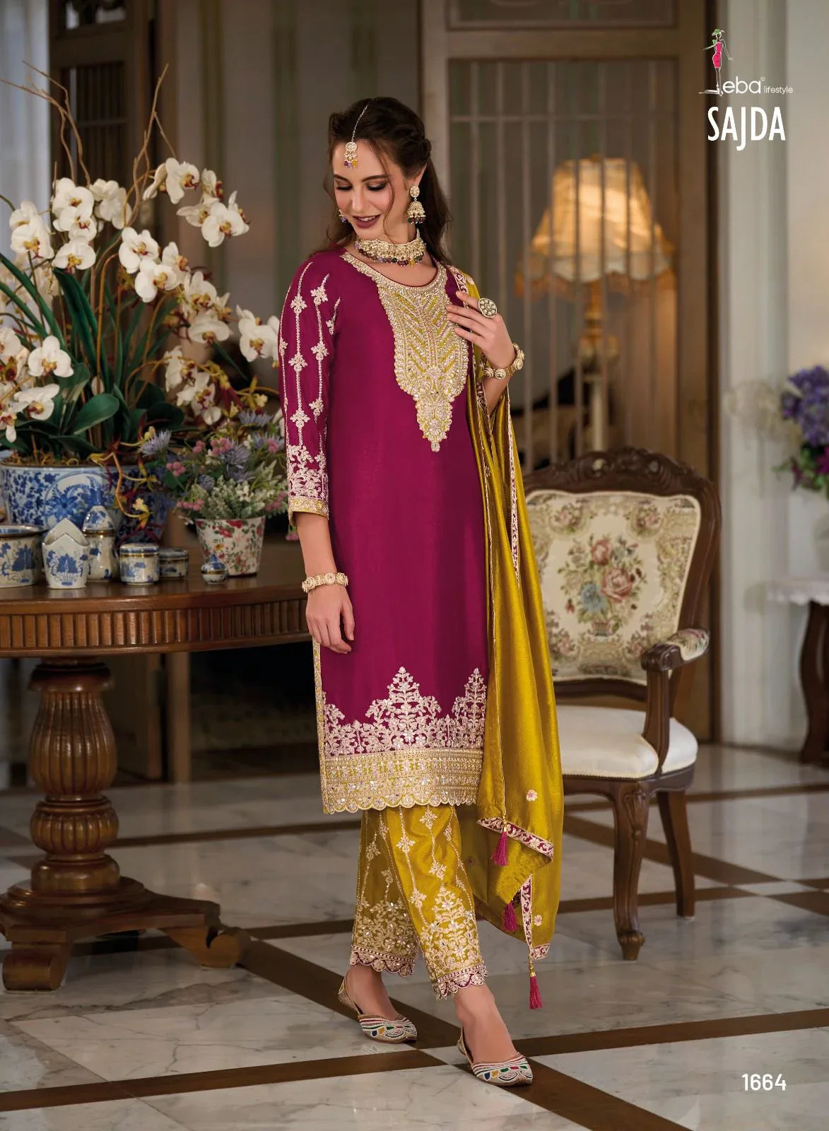 Eba Sajda Wedding Wear Salwar Kameez