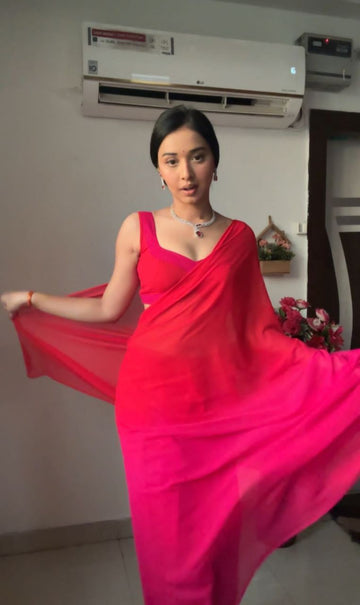 Beautiful Aliya One Minute Ready To Wear Saree