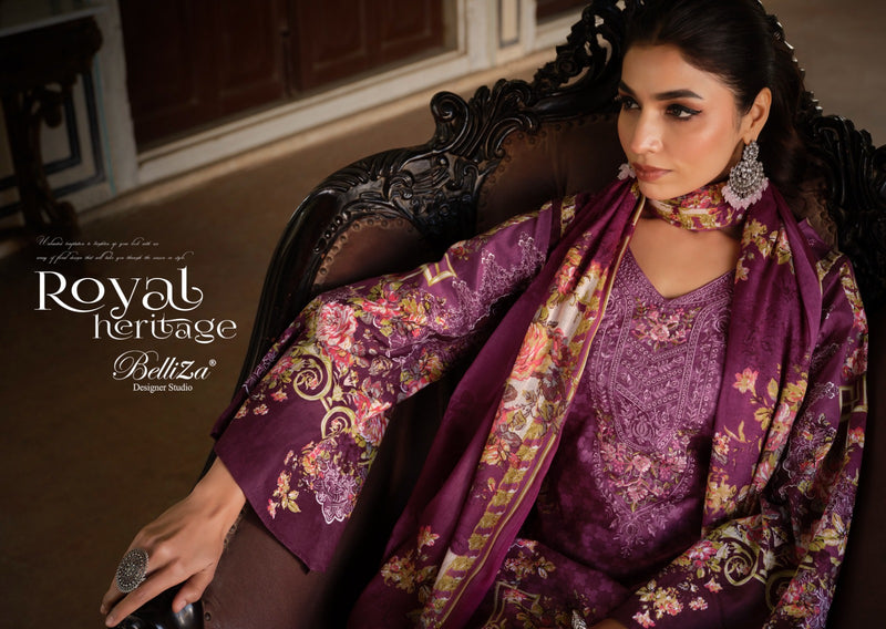 Belliza Designer Naira Vol 28 Ladies Cotton Suit (575x08)