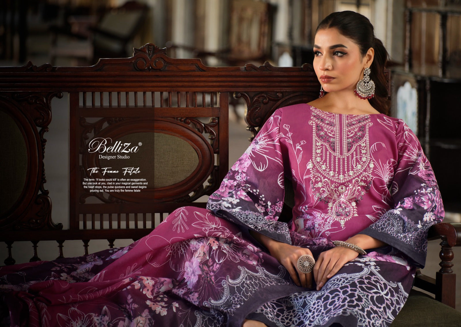 Belliza Designer Naira Vol 28 Ladies Cotton Suit (575x08)