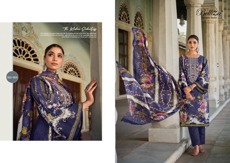 Belliza Designer Naira Vol 28 Ladies Cotton Suit (575x08)