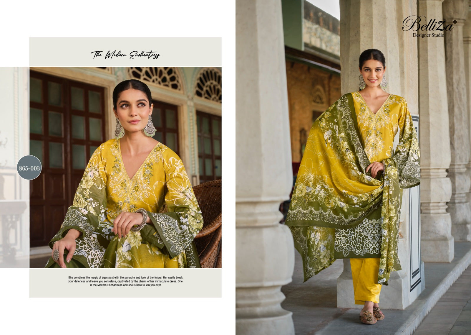 Belliza Designer Naira Vol 28 Ladies Cotton Suit (575x08)