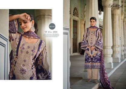 Belliza Designer Naira Vol 28 Ladies Cotton Suit (575x08)