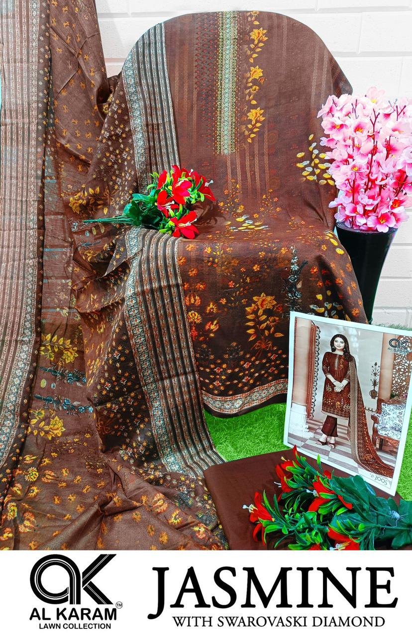 Al Karam Jasmine Vol 3 Dress Material (295x08)