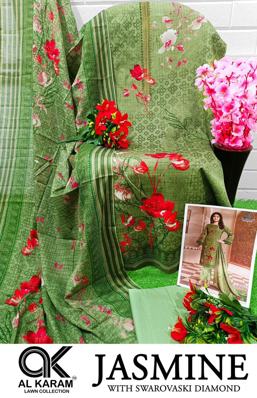 Al Karam Jasmine Vol 3 Dress Material (295x08)